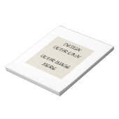 Erstellen Sie Ihren eigenen Notepad Notizblock (Rotiert)