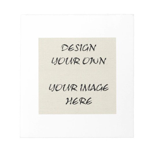 Erstellen Sie Ihren eigenen Notepad Notizblock (Vorderseite)