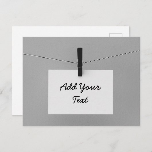 Erstellen Sie Ihren eigenen Notiz personalisieren Postkarte (Vorne/Hinten)