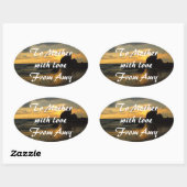 Erstellen Sie Ihren eigenen ovalen Aufkleber (Blatt)