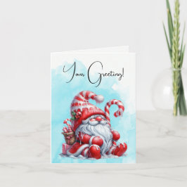 Erstellen Sie Ihren eigenen Peppermint Berries Wei Feiertagskarte