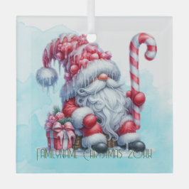 Erstellen Sie Ihren eigenen Peppermint Weihnachtsg Ornament Aus Glas