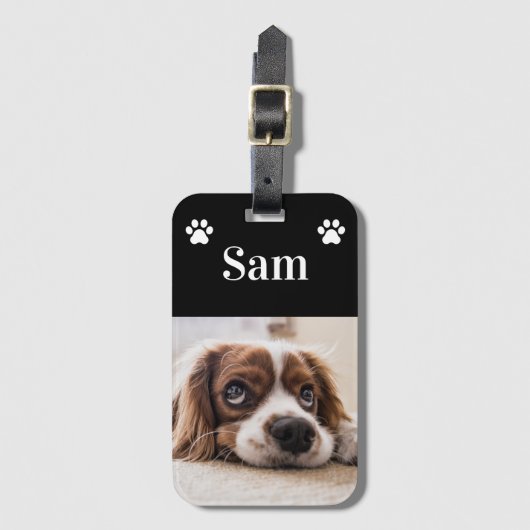 Erstellen Sie Ihren eigenen Personalisierten Begle Gepäckanhänger (Vorderseite Vertikal)