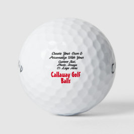 Erstellen Sie Ihren eigenen Personalisierten Calla Golfball