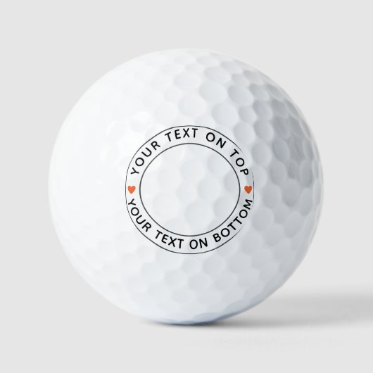 Erstellen Sie Ihren eigenen Personalisierten Foto  Golfball (Vorderseite)