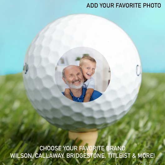 Erstellen Sie Ihren eigenen Personalisierten Foto  Golfball