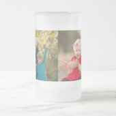 Erstellen Sie Ihren eigenen Personalisierten Foto- Mattglas Bierglas (Mittel)