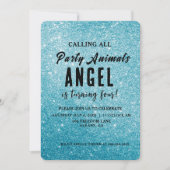 Erstellen Sie Ihren eigenen Personalisierten Glitz Einladung (Vorderseite)