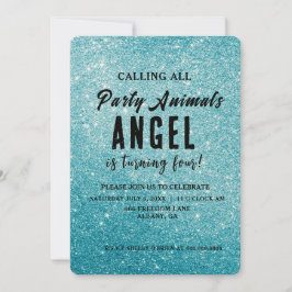 Erstellen Sie Ihren eigenen Personalisierten Glitz Einladung