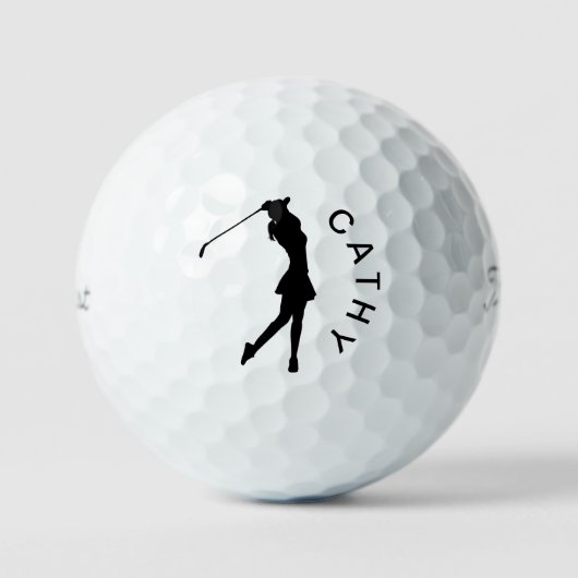 Erstellen Sie Ihren eigenen Personalisierten Golfe Golfball (Vorderseite)