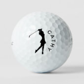 Erstellen Sie Ihren eigenen Personalisierten Golfe Golfball (Vorderseite)