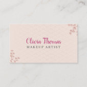 Erstellen Sie Ihren eigenen personalisierten Makeu Visitenkarte (Vorderseite)