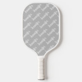 Erstellen Sie Ihren eigenen Personalisierten Namen Pickleball Schläger (Vorderseite)