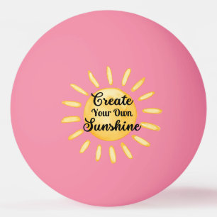 Erstellen Sie Ihren eigenen Personalisierten Sunsh Tischtennisball