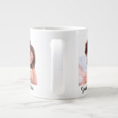 Erstellen Sie Ihren eigenen Personalisierten Text Jumbo-Tasse (Rückseite)