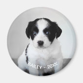 Erstellen Sie Ihren eigenen Pet-Foto-Namen und das Magnet (Vorne)