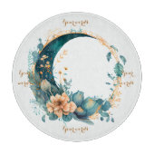 Erstellen Sie Ihren eigenen Pfirsich und Aquamarin Schneidebrett (Vorderseite)