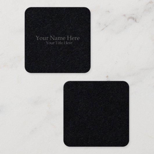 Erstellen Sie Ihren eigenen Platz Quadratische Visitenkarte (Vorne/Hinten)