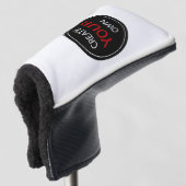 Erstellen Sie Ihren eigenen Putter - Marke / Benut Golf Headcover (3/4 Vorderseite)