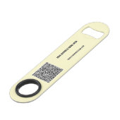 Erstellen Sie Ihren eigenen QR-Code Bar Key mit be (Vorderseite Schrägansicht)