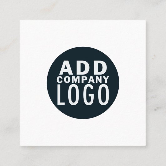 Erstellen Sie Ihren eigenen QR-Code für Ihr Untern Quadratische Visitenkarte (Rückseite)