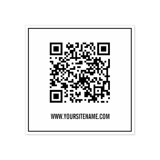 Erstellen Sie Ihren eigenen QR-Code Gummistempel (Prägung)