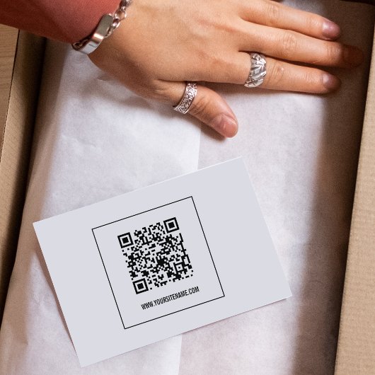 Erstellen Sie Ihren eigenen QR-Code Gummistempel