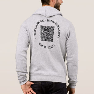 Erstellen Sie Ihren eigenen QR-Code-Hoodie mit per Hoodie