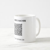 Erstellen Sie Ihren eigenen QR-Code-Kaffeetassen-G Kaffeetasse (VorderseiteRechts)