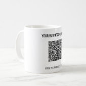 Erstellen Sie Ihren eigenen QR-Code-Kaffeetassen-G Kaffeetasse (Vorderseite Links)