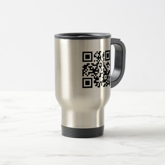 Erstellen Sie Ihren eigenen QR-Code Reisebecher (VorderseiteRechts)
