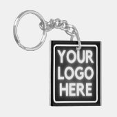 Erstellen Sie Ihren eigenen QR-Code Schlüsselanhänger (Vorderseite links)