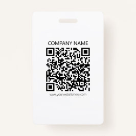 Erstellen Sie Ihren eigenen QR-Code | Schwarz und Ausweis