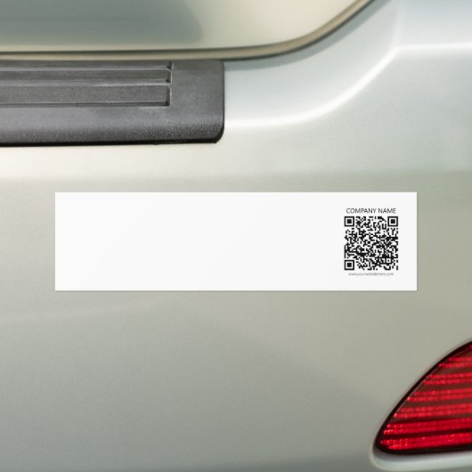 Erstellen Sie Ihren eigenen QR-Code | Schwarz und Autoaufkleber (Auf Auto)