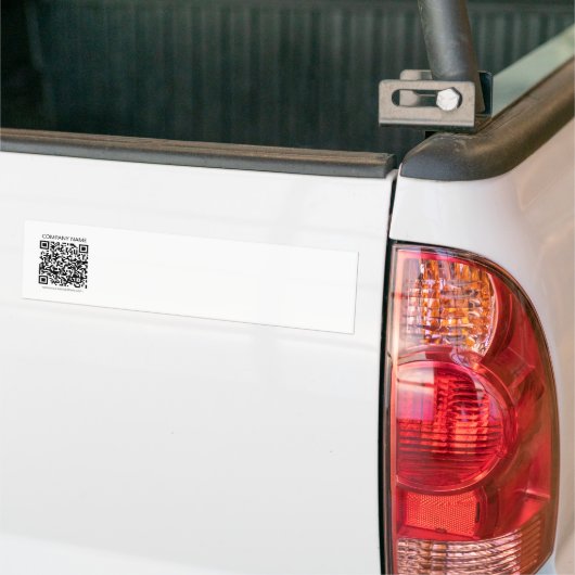Erstellen Sie Ihren eigenen QR-Code | Schwarz und  Autoaufkleber (Auf Lkw)