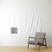 Erstellen Sie Ihren eigenen QR-Code | Schwarz und Wandteppich (Beispiel (Horizontal))