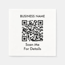 Erstellen Sie Ihren eigenen QR-Code Serviette