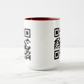 Erstellen Sie Ihren eigenen QR-Code Tasse (Zentrum)