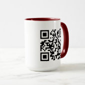 Erstellen Sie Ihren eigenen QR-Code Tasse (VorderseiteRechts)