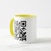 Erstellen Sie Ihren eigenen QR-Code Tasse (Vorderseite Links)
