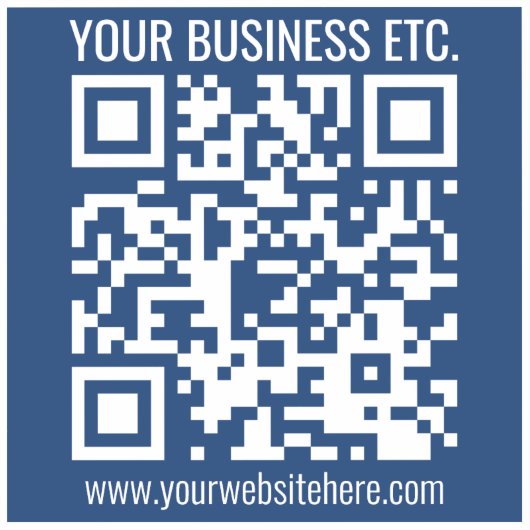 Erstellen Sie Ihren eigenen QR-Code | transparent Aufkleber (Vorderseite)