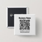 Erstellen Sie Ihren eigenen QR-Code | Transparent Button (Vorne & Hinten)
