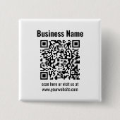 Erstellen Sie Ihren eigenen QR-Code | Transparent Button (Vorderseite)