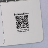 Erstellen Sie Ihren eigenen QR-Code | Transperant Aufkleber