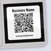 Erstellen Sie Ihren eigenen QR-Code | Transperant Aufkleber