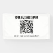 Erstellen Sie Ihren eigenen QR-Code | Transperant Banner (Horizontal)