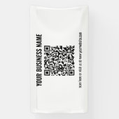 Erstellen Sie Ihren eigenen QR-Code | Transperant Banner (Vertikal)