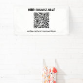 Erstellen Sie Ihren eigenen QR-Code | Transperant Banner (InSitu)