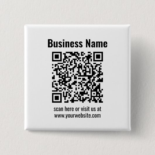 Erstellen Sie Ihren eigenen QR-Code | Transperant Button (Vorderseite)