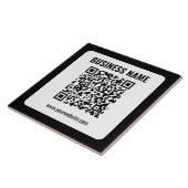 Erstellen Sie Ihren eigenen QR-Code | Transperant Fliese (Seite)